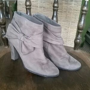 Soft Faux-Suede Booties